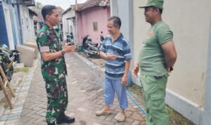 Babinsa Arjosari Gandeng Tokoh Masyarakat dan Linmas Jaga Kondusivitas Wilayah