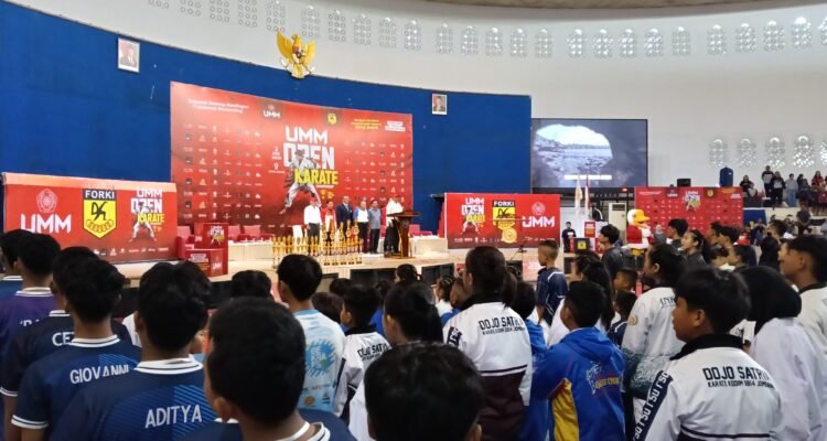 Semarak Hardiknas, UMM Gelar Kejuaraan Karate Nasional Rektor Cup 2026