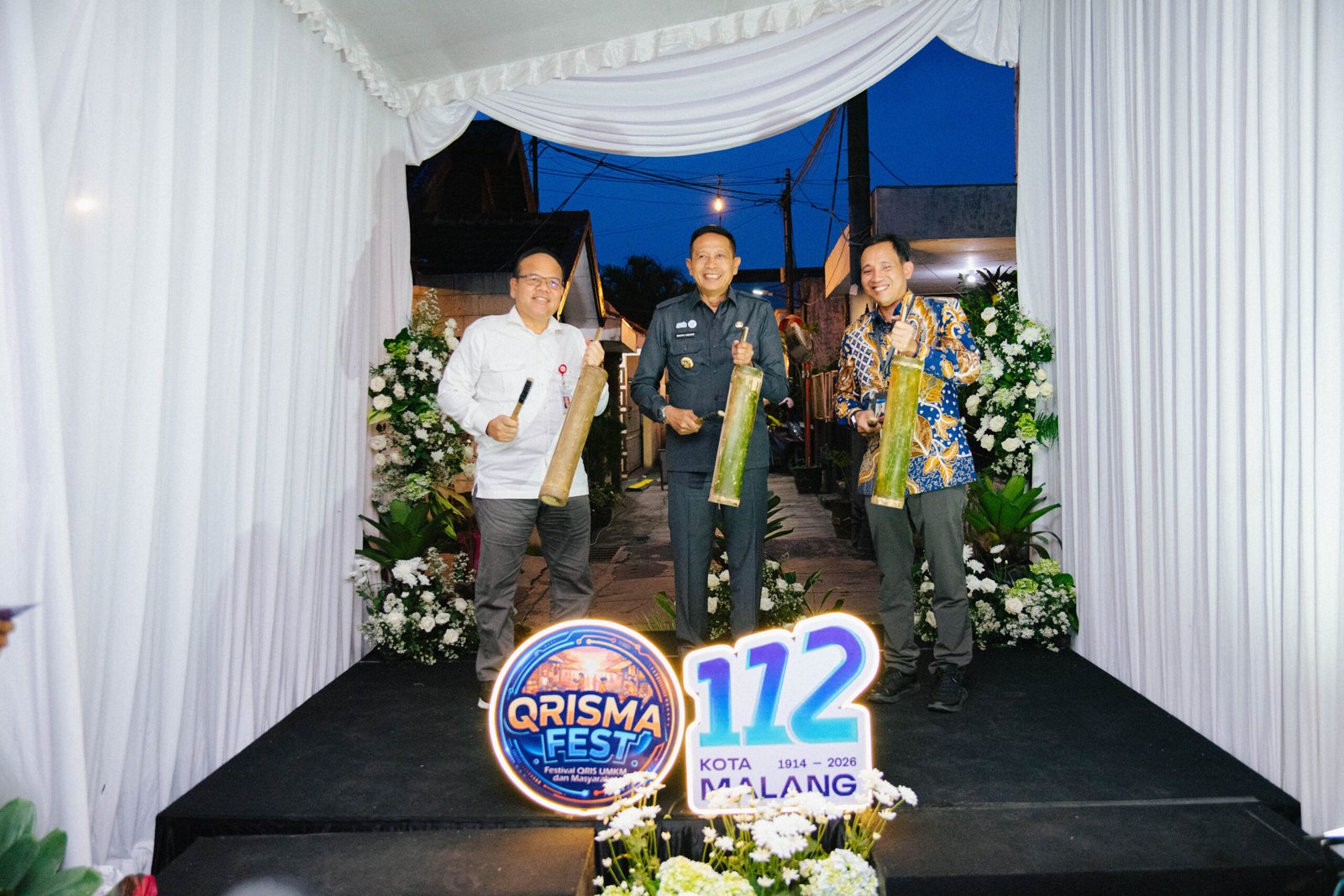 QRISMA FEST 2026 Resmi Dibuka di Kayutangan, Kolaborasi Digital dan Heritage Dorong Ekonomi Kota Malang
