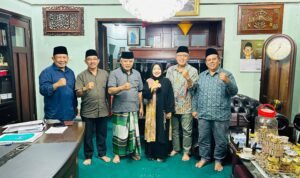 Bantah Isu Retak, Wabup Lathifah Laporkan Hasil Audiensi Wapres ke Bupati Sanusi.(Djoko W)