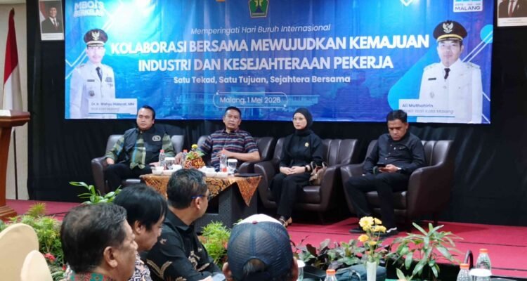 Peringati May Day, Wali Kota Malang Buka Ruang Dialog Buruh - Pengusaha, Tekankan Stabilitas dan Kepastian Hukum