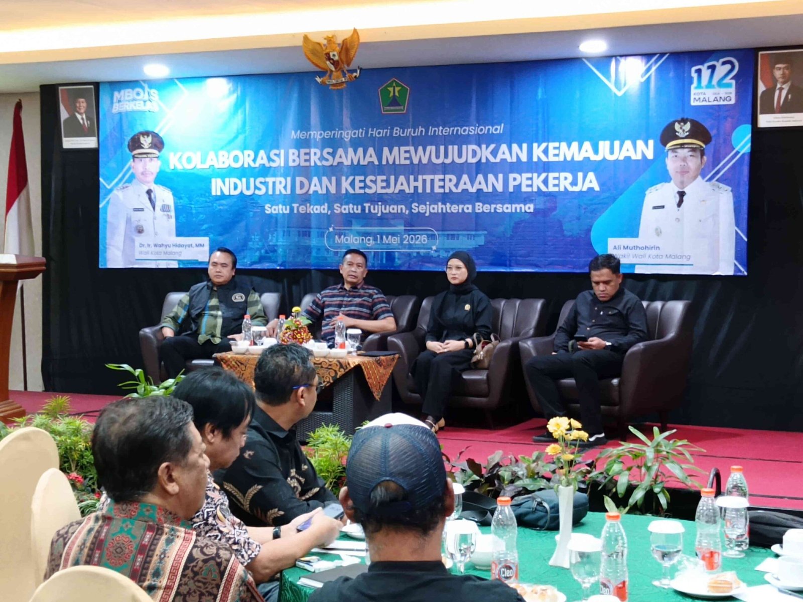 Peringati May Day, Wali Kota Malang Buka Ruang Dialog Buruh - Pengusaha, Tekankan Stabilitas dan Kepastian Hukum