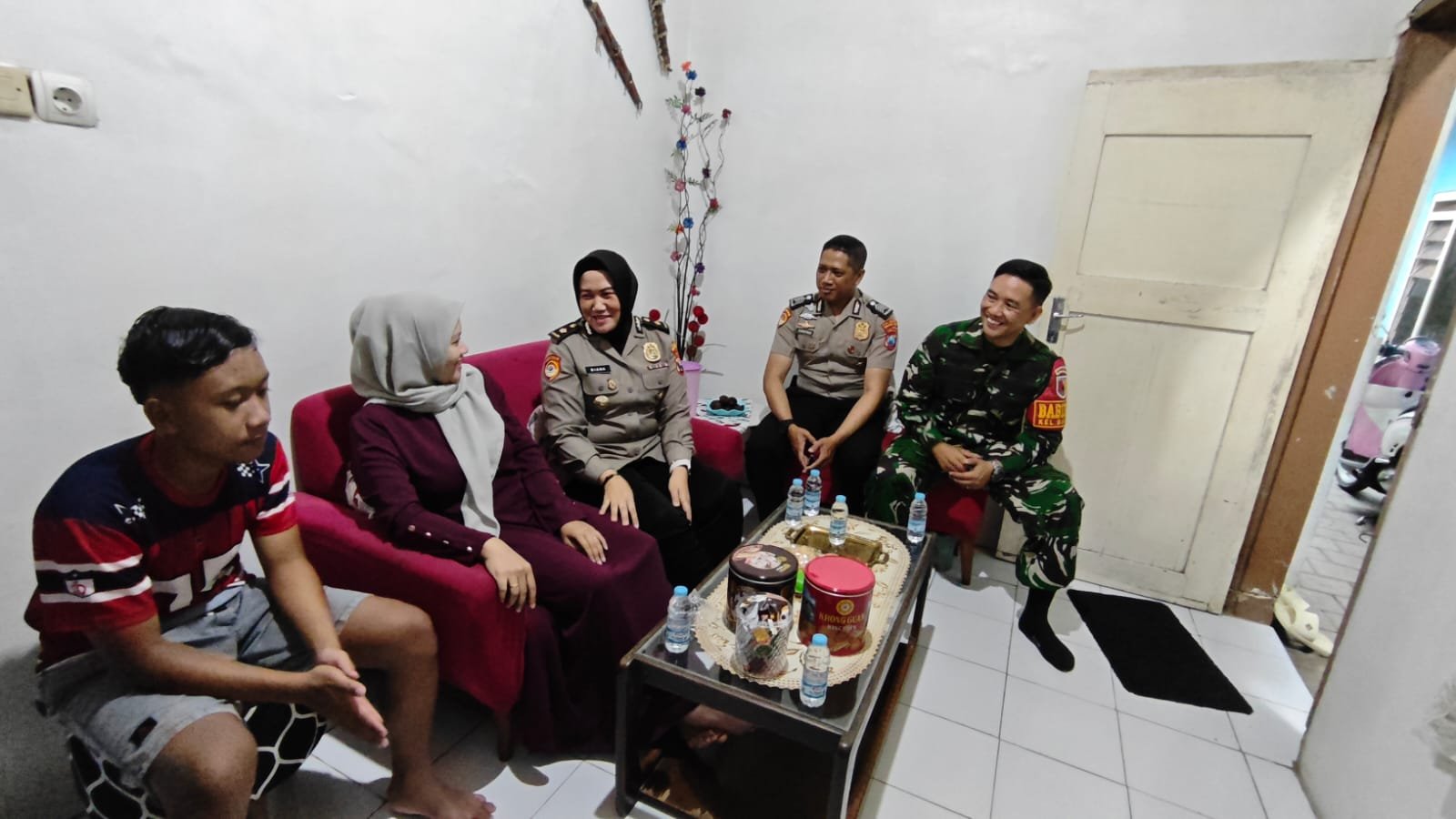 Anjangsana Babinsa dan Bhabinkamtibmas Perkuat Kedekatan dengan Warga serta Stabilitas Keamanan Wilayah
