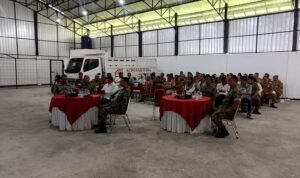 Dukung Program Nasional, Kasdim 0833 Hadiri Launching 1.061 KDKMP Jateng-Jatim