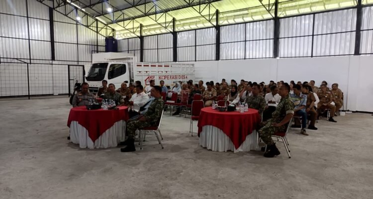 Dukung Program Nasional, Kasdim 0833 Hadiri Launching 1.061 KDKMP Jateng-Jatim