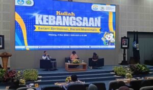 Kuliah Kebangsaan UM “Mengguncang”: Mahasiswa Didorong Jadi Pemimpin Berani, Kritis, dan Melek Digital