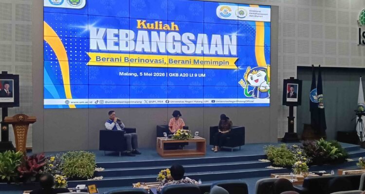 Kuliah Kebangsaan UM “Mengguncang”: Mahasiswa Didorong Jadi Pemimpin Berani, Kritis, dan Melek Digital