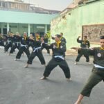 Kodim 0833 Tingkatkan Ketangguhan Prajurit melalui Latihan Pencak Silat Militer