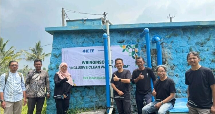 Didukung IEEE Internasional, Tim Polinema Bangun Sistem Air Bersih Cerdas Berbasis IoT di Wringinsongo