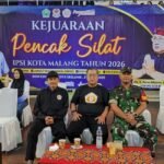Babinsa Buring Monitoring Kejuaraan Pencak Silat IPSI, Pastikan Aman dan Lancar