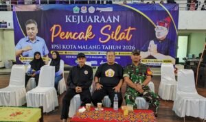 Babinsa Buring Monitoring Kejuaraan Pencak Silat IPSI, Pastikan Aman dan Lancar
