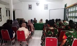 Koramil Sukun Gelar Jam Komandan Bersama Prajurit dan Persit, Perkuat Soliditas dan Dukungan Tugas.