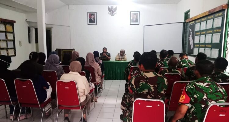 Koramil Sukun Gelar Jam Komandan Bersama Prajurit dan Persit, Perkuat Soliditas dan Dukungan Tugas.