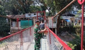 Pengecatan Jembatan Perintis Garuda di Klojen Rampung Bertahap, Akses Warga Segera Terhubung