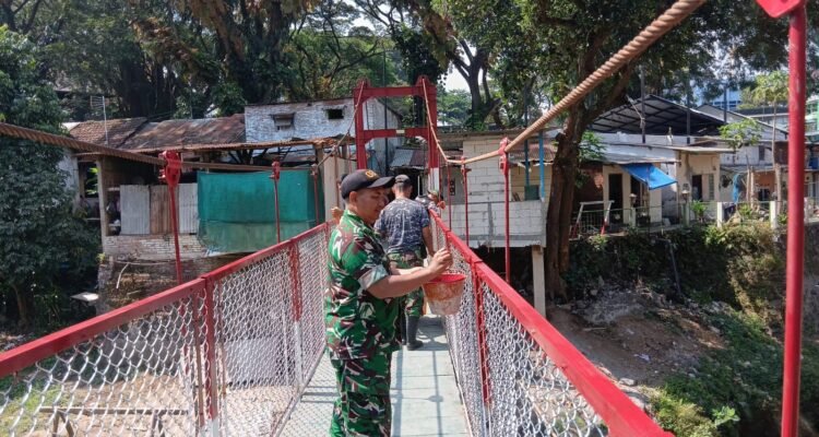Pengecatan Jembatan Perintis Garuda di Klojen Rampung Bertahap, Akses Warga Segera Terhubung