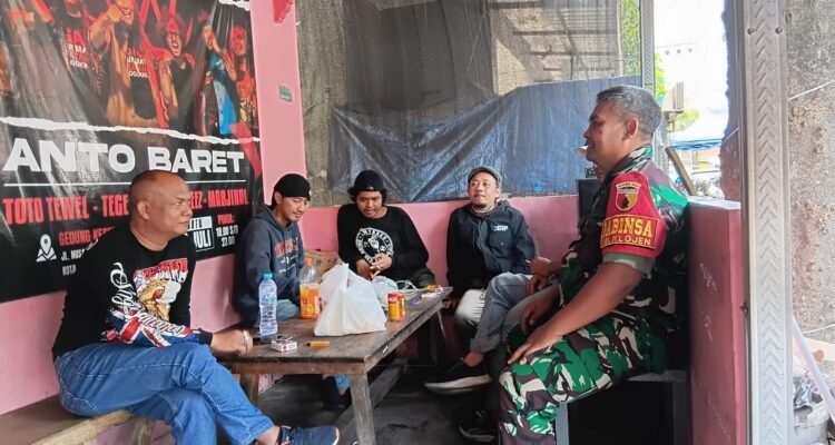 Komsos Humanis Babinsa Klojen Perkuat Kedekatan TNI dan Warga, Serap Aspirasi hingga Cari Solusi Bersama