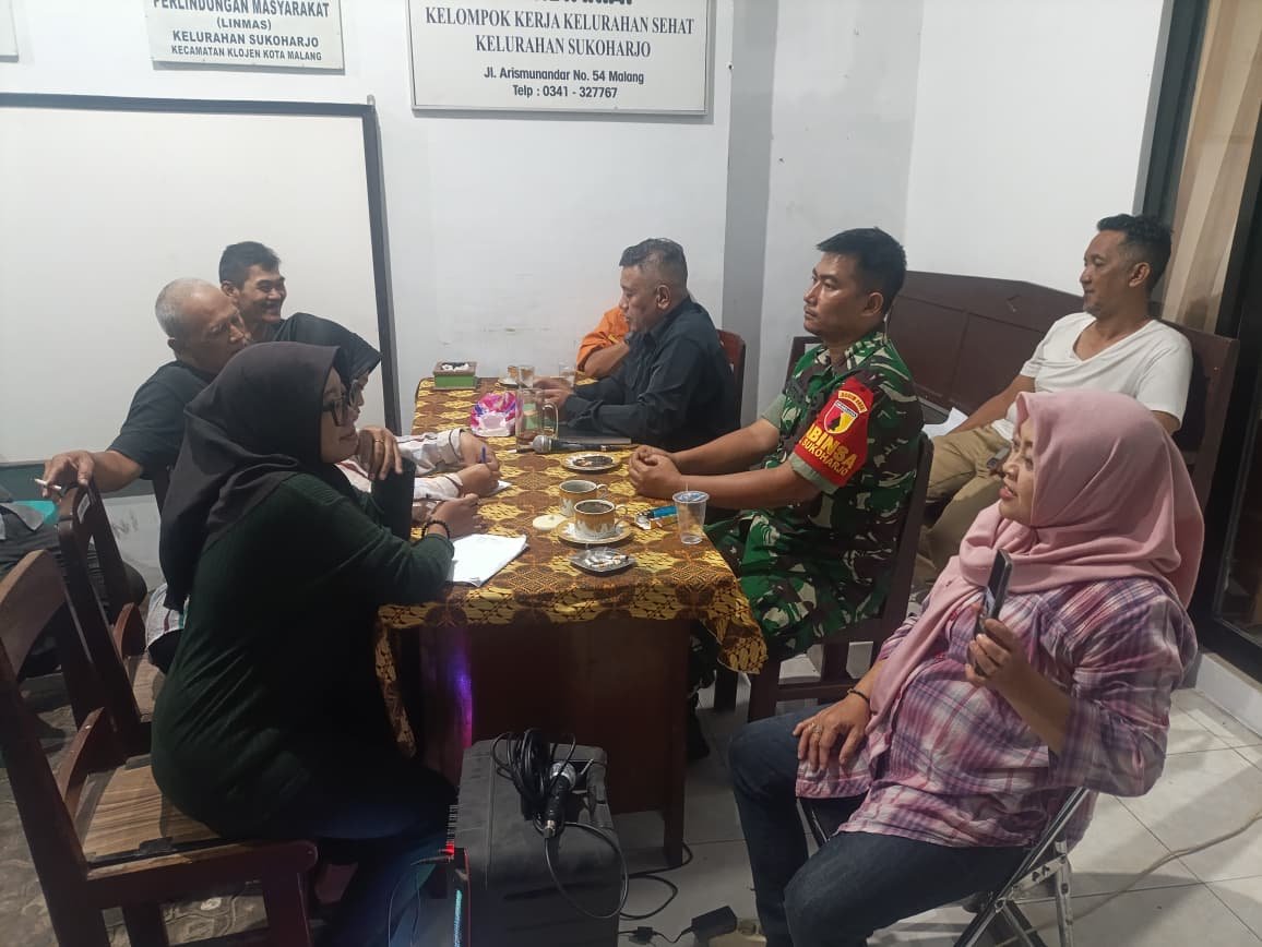 Babinsa Sukaharjo Gelar Komsos, Perkuat Sinergi dan Jaga Kondusivitas Wilayah