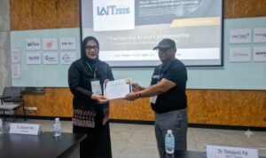 Dua Dosen UB Raih Best Presenter di Konferensi Internasional IAIT 2026 Thailand