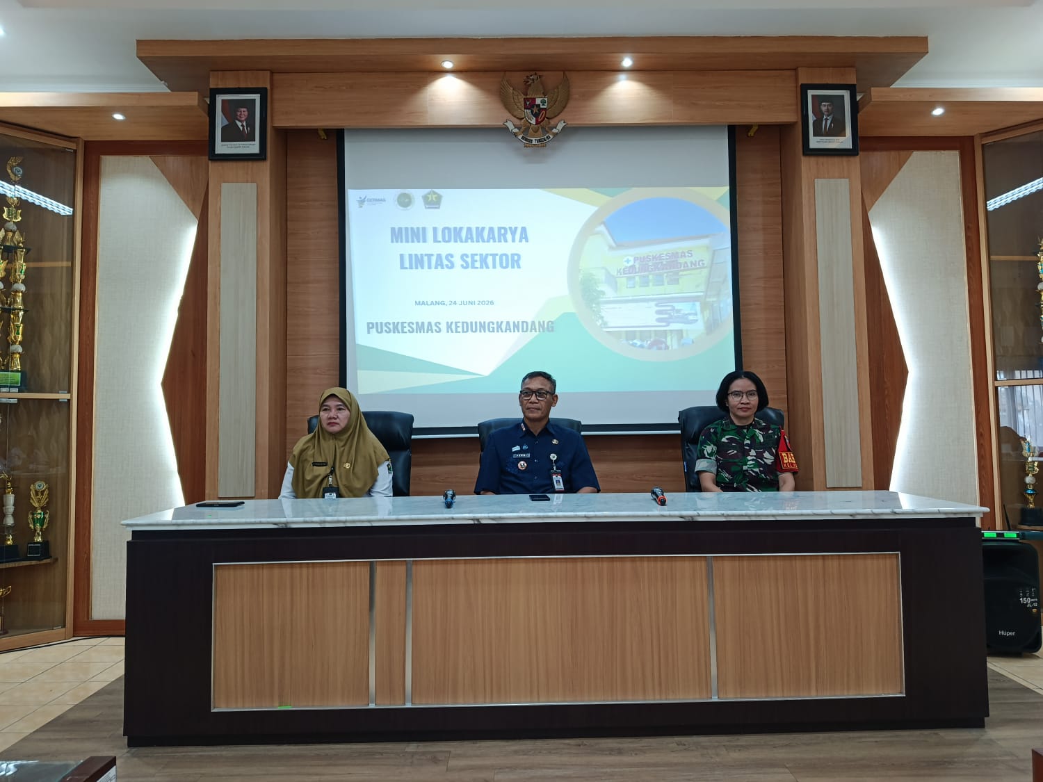 Personel Koramil Kedungkandang Hadiri Mini Lokakarya Lintas Sektor, Perkuat Sinergi Program Kesehatan Masyarakat