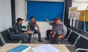 Babinsa Arjosari Ajak Linmas Perkuat Sinergi Jaga Kamtibmas di Wilayah Binaan