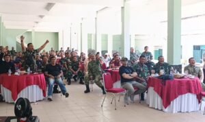 Kodim 0833/Kota Malang Gelar Nobar Piala Dunia Bersama Warga, Pererat Kemanunggalan TNI dan Rakyat