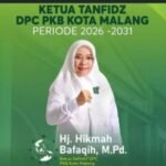 Hikmah Bafaqih Nahkodai PKB Kota Malang, Siapkan Konsolidasi Total dan Strategi Baru Menyasar Masyarakat Urban.