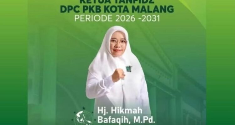 Hikmah Bafaqih Nahkodai PKB Kota Malang, Siapkan Konsolidasi Total dan Strategi Baru Menyasar Masyarakat Urban.