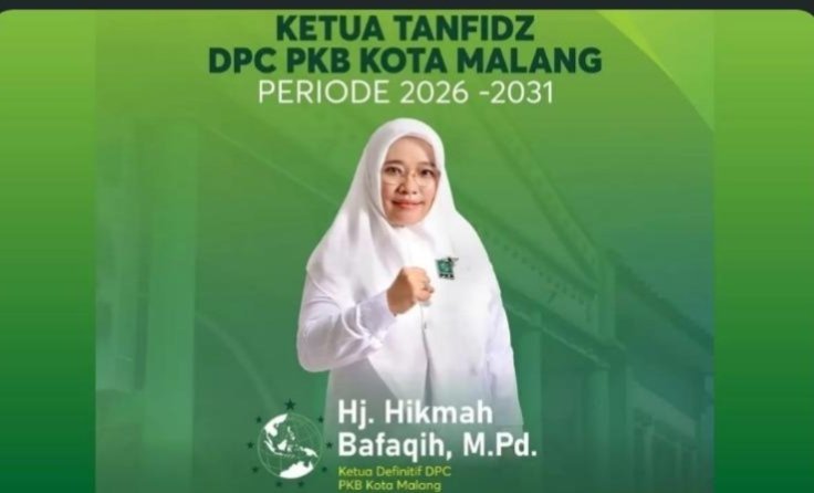 Hikmah Bafaqih Nahkodai PKB Kota Malang, Siapkan Konsolidasi Total dan Strategi Baru Menyasar Masyarakat Urban.