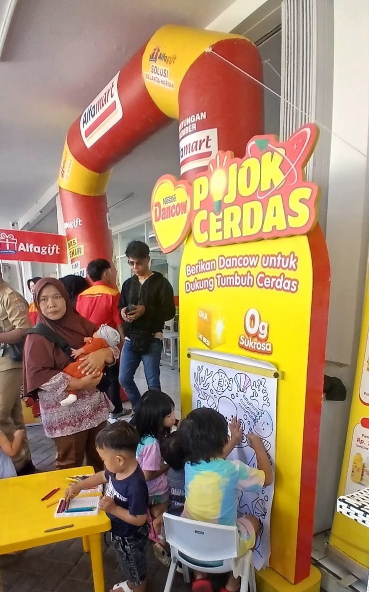 Alfamart Perkuat Peran Sosial Lewat Posyandu, Dukung Percepatan Penurunan Stunting di Tunjungtirto.