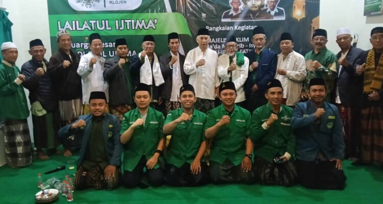 MWC NU Klojen Padukan Ibadah, Santunan, Layanan Kesehatan dan Penguatan Organisasi dalam Lailatul Ijtima' Muharam 1448 H