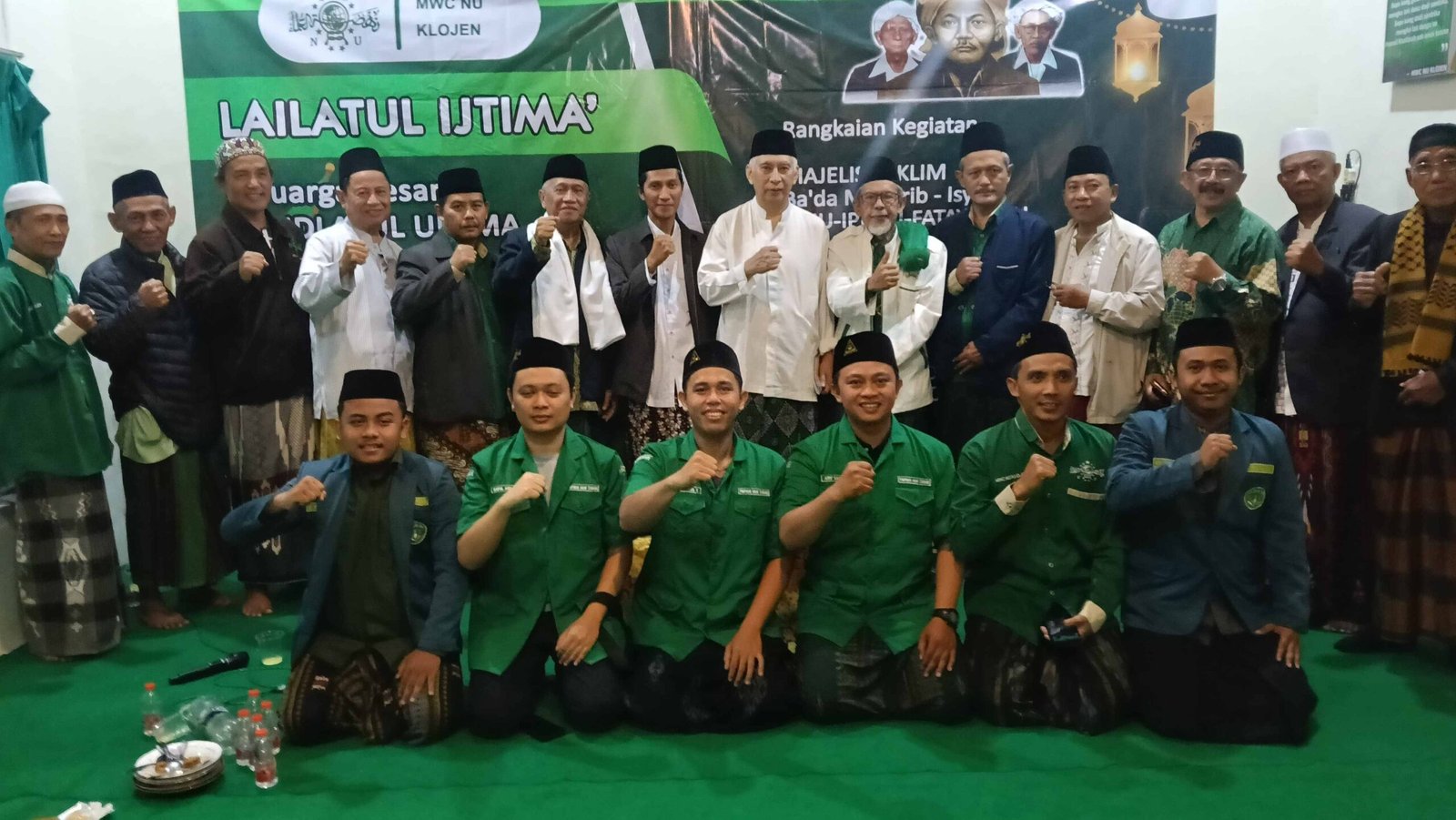 MWC NU Klojen Padukan Ibadah, Santunan, Layanan Kesehatan dan Penguatan Organisasi dalam Lailatul Ijtima' Muharam 1448 H