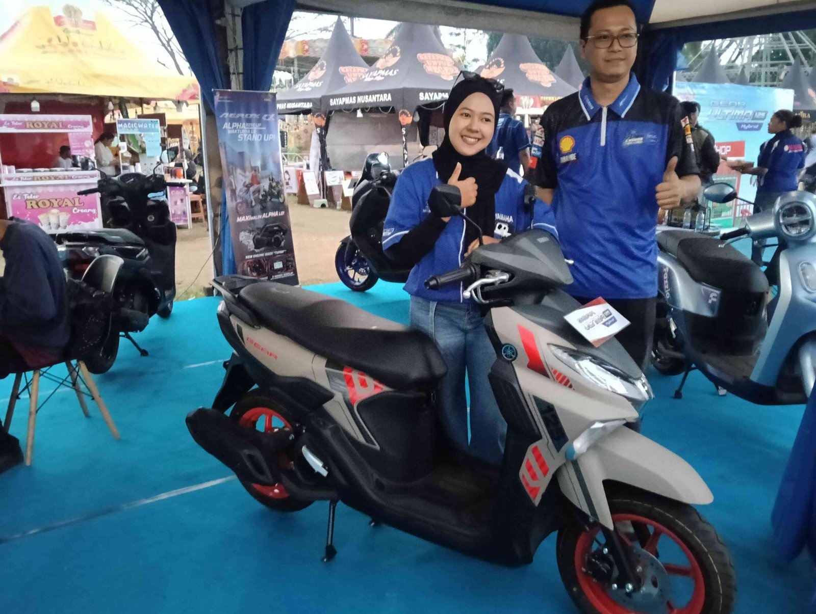 Yamaha Hadirkan Gear Ultima Solid dan Smart, Tawarkan Tampilan Segar hingga Fitur Keyless