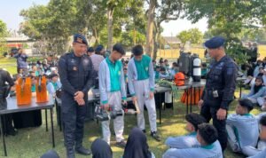 Brimob SMAN 6 Kota Malang Tempa Karakter Siswa Lewat Wawasan Kebangsaan di Mako Brimob