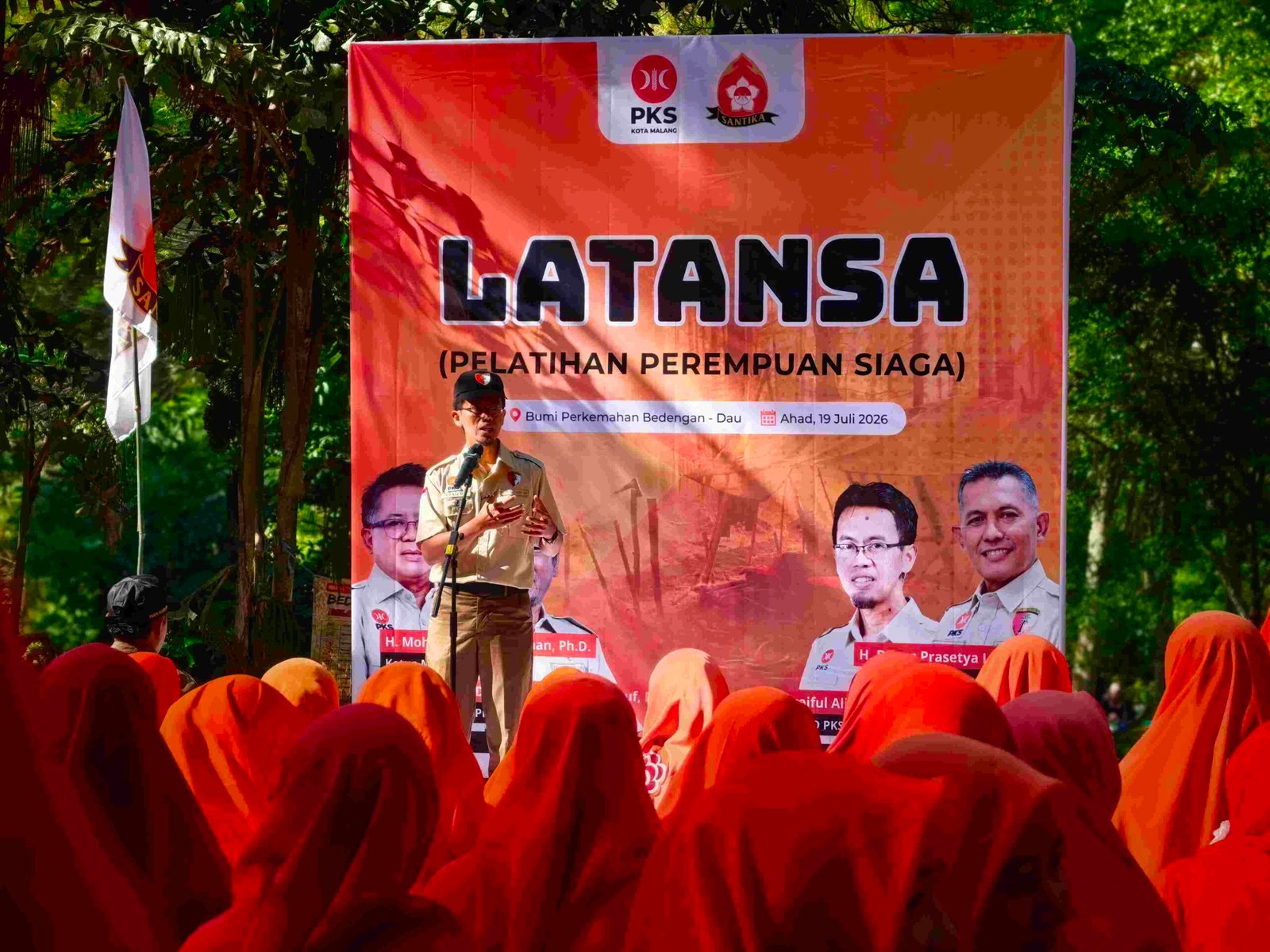 PKS Kota Malang Cetak Muslimah Tangguh Lewat Pelatihan LATANSA, Bekali Kader Hadapi Situasi Darurat