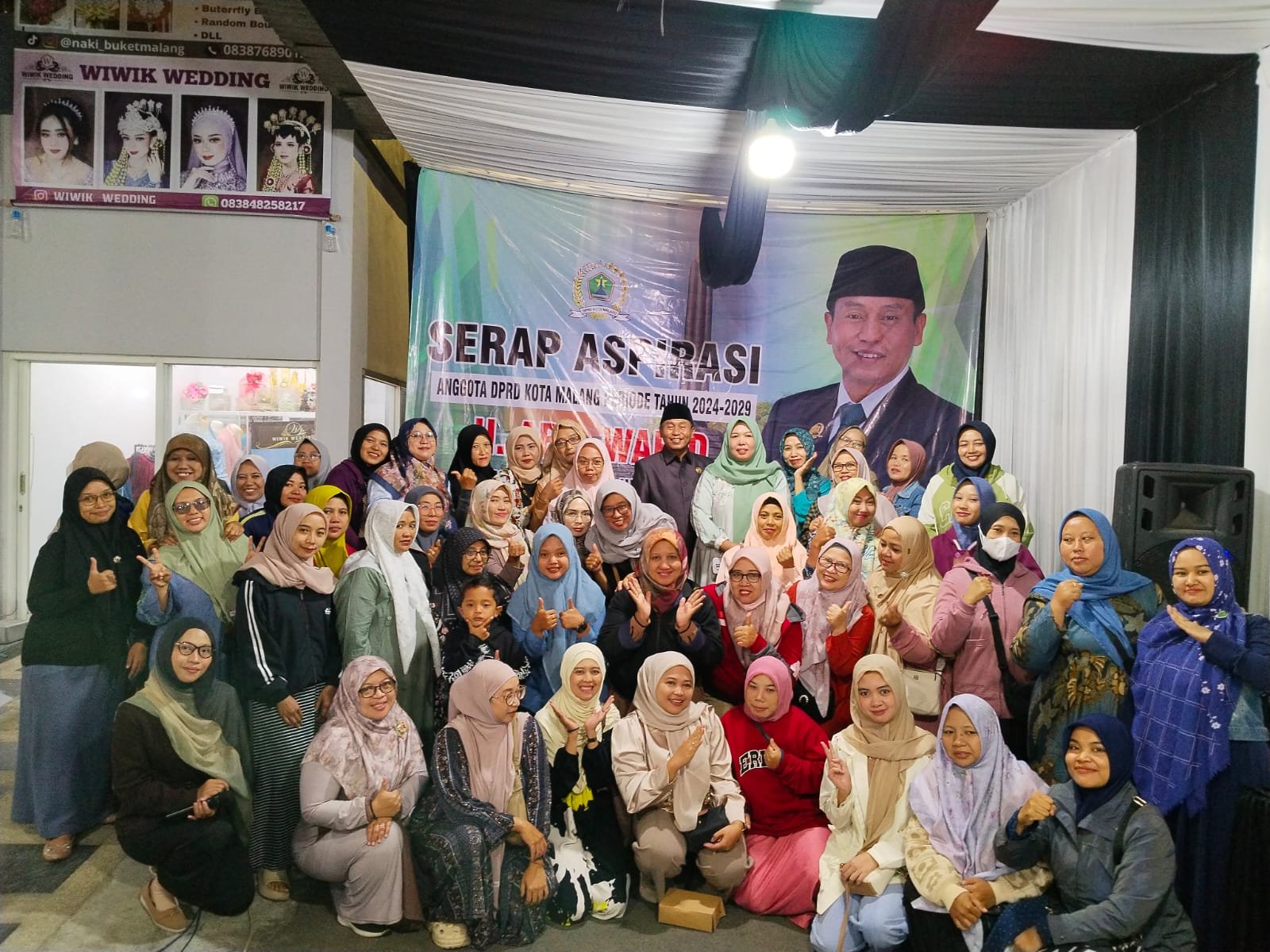 Reses DPRD Kota Malang, H. Abdul Wahid Dorong Regulasi Judi Online hingga Penguatan Pemberdayaan Perempuan.