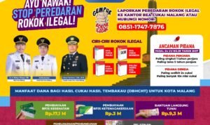 Pemkot Malang Optimalkan DBHCHT untuk Masyarakat