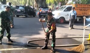Kodim 0833 Kota Malang Perkuat Semangat Gotong Royong melalui Gerakan Aksi Indonesia ASRI