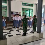 Koramil Lowokwaru Bekali Siswa Baru SMAK Santo Yusuf Kota Malang dengan Nilai-Nilai Kebangsaan