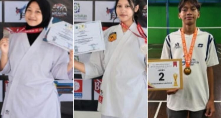 SMAN 6 Malang Cetak Atlet Berprestasi, Tiga Siswa Raih Podium di Kejuaraan Bulu Tangkis dan Karate