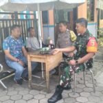 Babinsa Tlogowaru Perkuat Sinergi dengan Satpam untuk Jaga Kondusivitas Wilayah