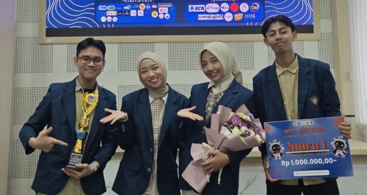 IMG_20260628_201204 Mahasiswa Sains Data UB Raih Juara 1 National Youth Preneur Festival 2026, Hadirkan Platform Investasi Digital untuk UMKM