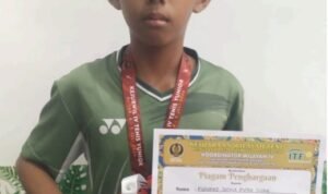 Siswa SMAN 6 Malang Ukir Prestasi di Kejuaraan Tenis Lapangan Korwil IV 2026, Muhamad Satria Putra Yudha Raih Juara 3
