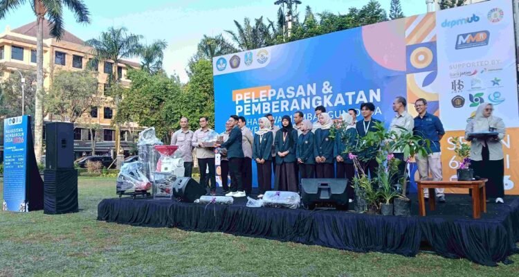 Lepas 1.000 Mahasiswa MMD 2026, UB Targetkan Hasilkan 100 Produk Teknologi Tepat Guna di 76 Desa.