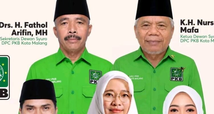 Komposisi Baru DPC PKB Kota Malang 2026-2031: Padukan Senior dan Kader Muda