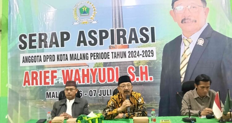 Reses DPRD Kota Malang, Arief Wahyudi Desak Keberpihakan Nyata untuk Sekolah Swasta: Jangan Sampai Mati Pelan-pelan