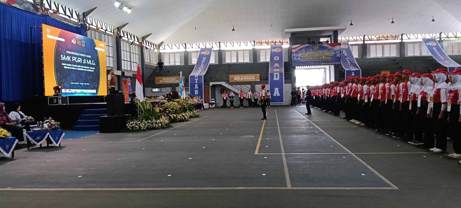 KCS 39 SMK PGRI 3 Malang Cetak Garda Swarna, Aries Agung: SMK Adalah Masa Depan Bangsa.