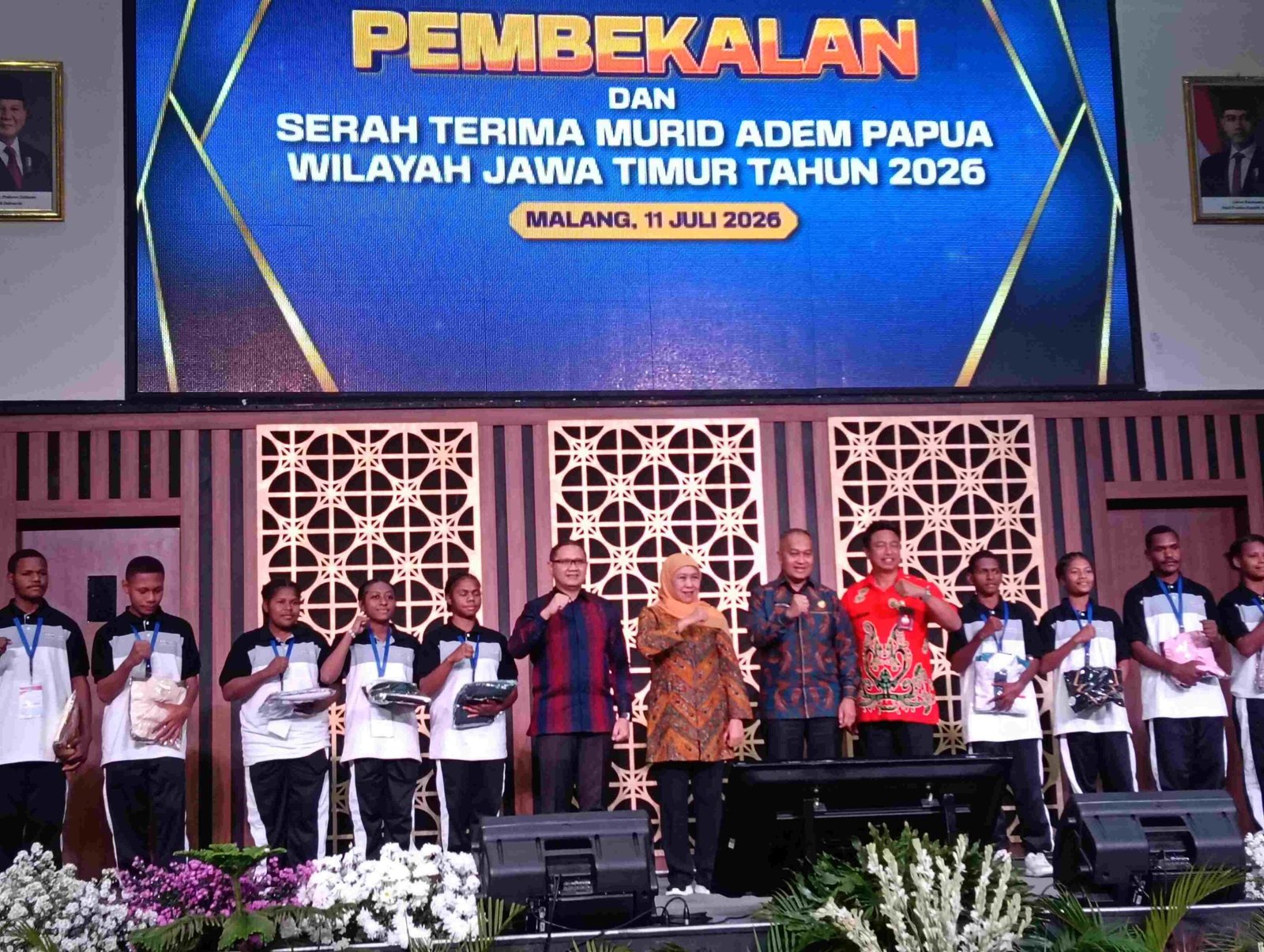 Malang Jadi Gerbang Pendidikan ADEM Papua, 152 Siswa Siap Tempuh Pendidikan di 33 SMA/SMK Jawa Timur