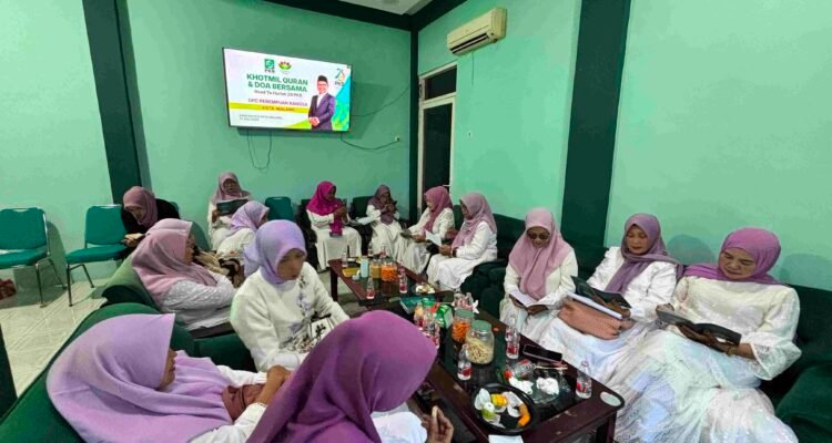 Harlah ke-28 PKB, Perempuan Bangsa Kota Malang Gelar Khatmil Qur'an, Doakan Keselamatan Negeri dan Penguatan Khidmat Partai