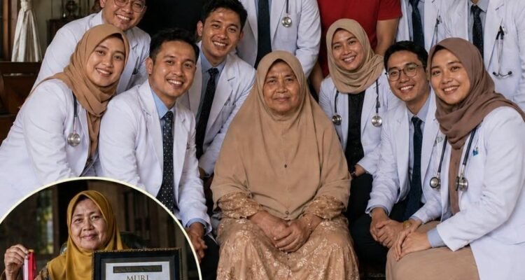 Hanya Lulusan SMA, Ibu Ini Buktikan Kasih Sayang Mampu Mengantarkan 10 Anaknya Menjadi Dokter