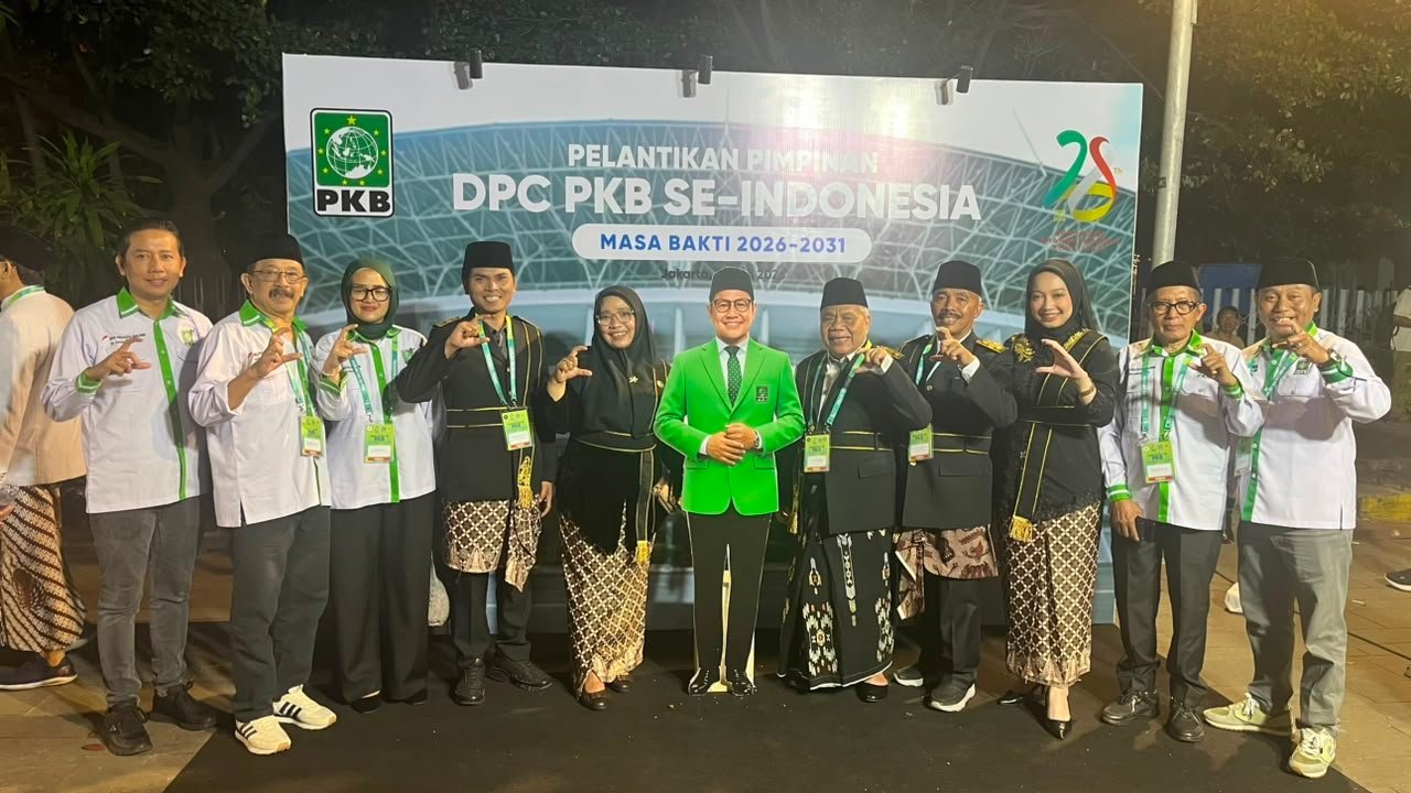Dilantik Serentak di Kota Tua Jakarta, DPC PKB Kota Malang Siap Tancap Gas Perkuat Konsolidasi hingga Tingkat Ranting